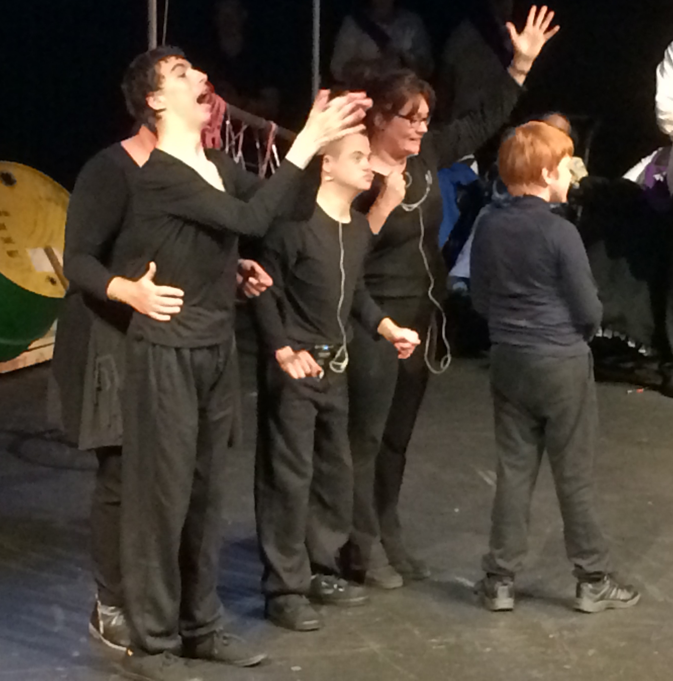 Clifford Park Special School - Interactions Learning Cohort students. Photo: Blue Roo Theatre Co Inc.